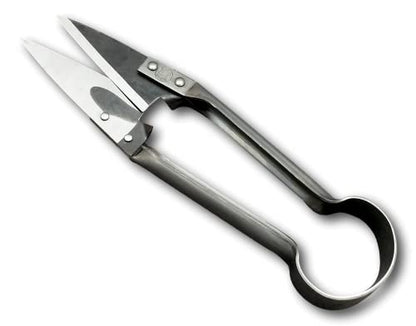 DUE BUOI Single Bow Straight Sheep Shears DB 160/25-2" 1/3 The Shortest Blade Length - 10" Total Length