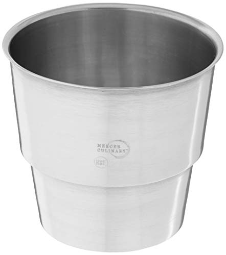 Mercer Culinary Shake Collar, 4.44 Inch Top Diameter, Stainless - size: 4.44 Inch