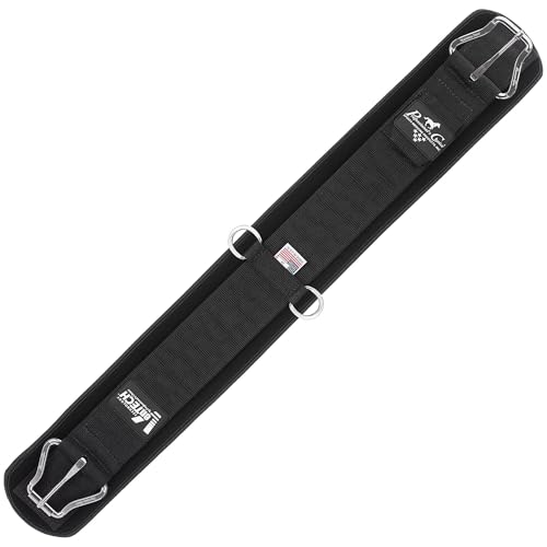 Professional's Choice SMX VenTECH Breathable Western Cinch - color: Black, size: 28