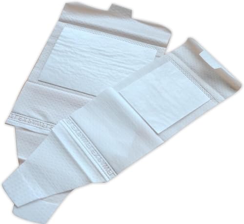 PawFlex Basic Leg Bandages for Dogs, Cats Pets - First-Aid Non Adhesive Fur Friendly, Soft Stretch Wound Care, Hot Spots, Fungus, Adjustable Fastening Strap Value Pack (2XS/XS 20-Pack) - size: 2XS/XS 20-Pack