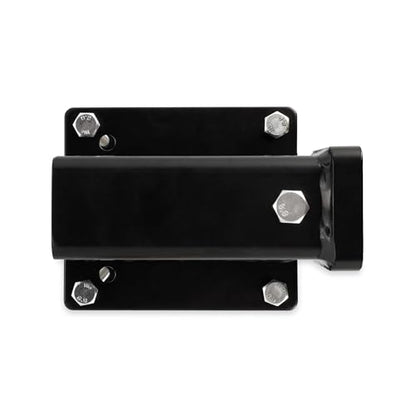 Camco Eaz-Lift Camper/RV Bumper Hitch - Ideal for Bikes, Cargo Racks & More - Clamps onto 4” Square RV Bumpers - No Drilling Required for Install - Crafted of Heavy Duty Powder-Coated Steel (48473)