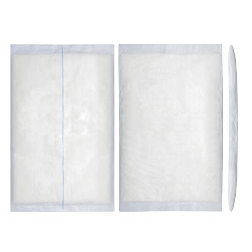 Vakly Sterile Abdominal ABD Combine Pads 5x9, High Absorbency Gauze, 20 Pk | Non-adherent, wound dressing, first aid pads, surgical pads, post op care, trauma pads, individually wrapped, heavy drainage
