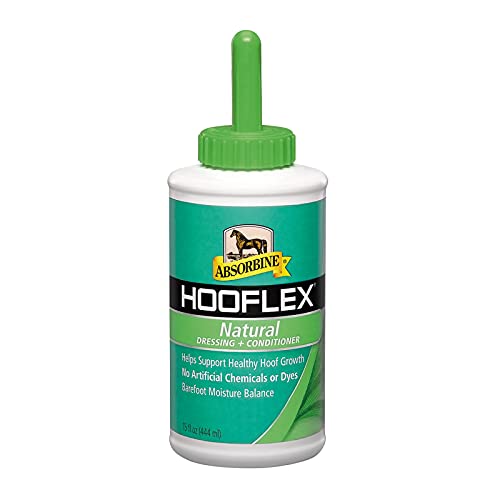Absorbine Hooflex All Natural Horse Hoof Dressing & Conditioner, 15 fl oz
