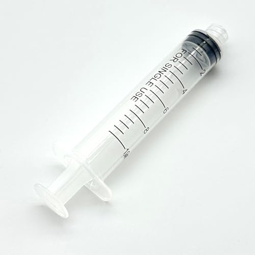 10mL Luer Lock Syringes (No Needle) - 100-Count Bagged, Sterile & Individually Sealed - size: 10ML