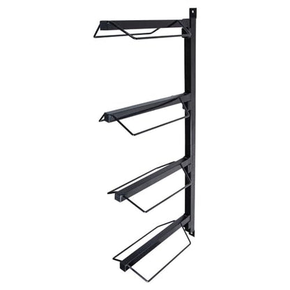 EASY-UP Mounted Saddle Racks | Optimal Storage Solution for Horse Saddles - style: 4 Tier Saddle Rack