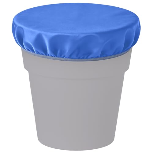 2-5 Gallon Horse Bucket Cover, Waterproof Horse Feed Bucket Cover, Lightweight and Easy to Use (Excluding Bucket, Blue) - color: Blue