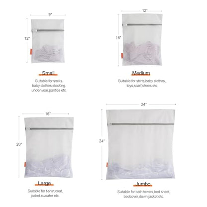 Polecasa Diamond Mesh Laundry Bags 2 Pack (XX-Large, 24x24”) - size: 2XX-Large