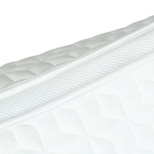 WeatherBeeta Suede Elite Air-Tec Jump Shaped Saddle Pad - color: White, size: L