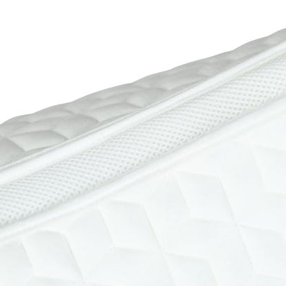 WeatherBeeta Suede Elite Air-Tec Jump Shaped Saddle Pad - color: White, size: L