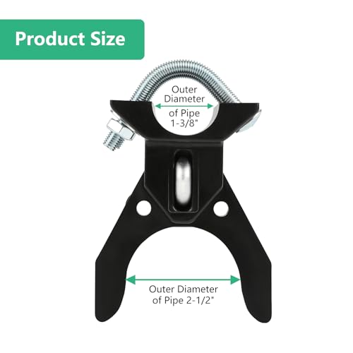 Pool Gate Latch,1-3/8" x 2-1/2"Gate Latch for Pool Gate Safety Latch | Auto Pool Gate Lock in Pool Fence, Pool Lock for Gate, Chain Link Fence Gate Latch, Horizontally (1-3/8" x 2-1/2") - size: 1-3/8" x 2-1/2"