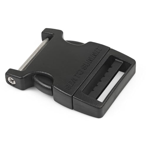 "Sea To Summit Field Repair Buckle - Side Release 1 Pin 1 1/2"" / 38mm,Black (Black)"