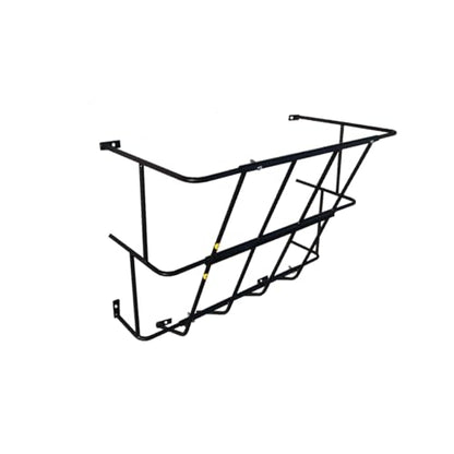 Hay Feeder Goat 18 Gallon Hay Rack,Heavy Duty Iron Wall Hay Rack for Sheep,Cattle,Livestock in Farm Indoor Outdoor Uses