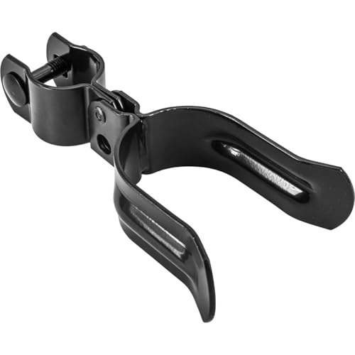 Black 1-3/8" x 2-3/8" Heavy Duty Fork Latch- Pressed Steel - Powder Coated - color: Black, size: 1-3/8" x 2-3/8"