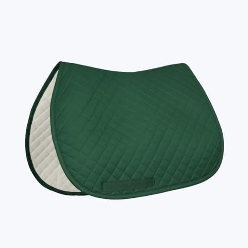 TuffRider Miller's All Purpose Saddle Pad - color: Hunter Green