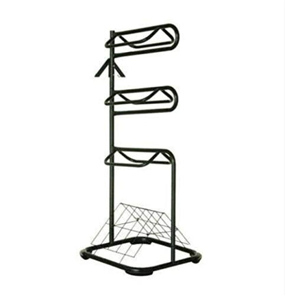 Seny Heavy Duty 3 Tier Rotatable Saddle Rack Stand H68.5 x W30 x D30.