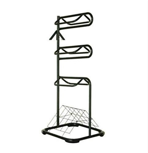 Seny Heavy Duty Three Tier Rotatable Saddle Rack Stand H68.5 x W30 x D30