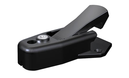 Global Bar PRO Cambar Lock - RV/Cargo Trailer Ramp Door Hasp Bar Latch, 2 Mechanical Keys