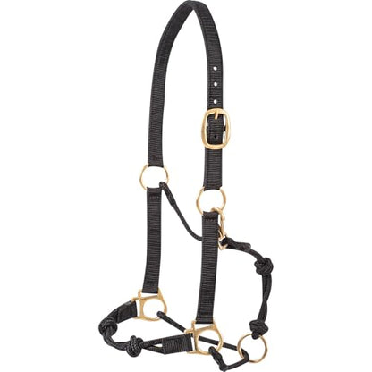Cashel Nylon Rope Halter, Black