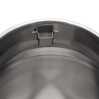 30L Stainless Steel Milk Can, Heavy Duty Food Storage & Transport Container for Dairy, Wine, Grains, Ideal for Home, Farm & Commercial Use, With a Faucet - size: 7.93Gallon