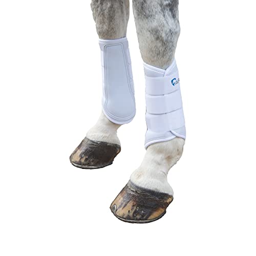 Shires ARMA NX-MAX Brushing Boots - color: White, size: Full