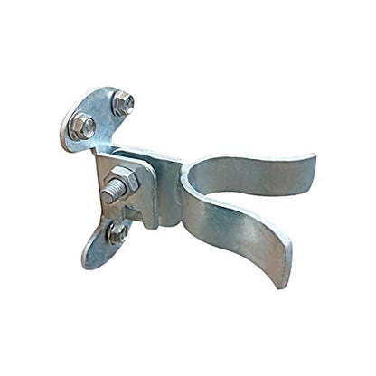 1-3/8" Flat Back Wall Mount Fork Gate Latch - Gate Latch Hardware with Screws or Lag Bolt for Gate Frames, Easily Mounts to Wooden Gate Post or Wall - size: 1-3/8"
