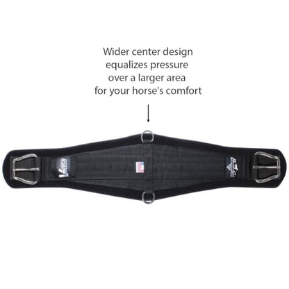Professional's Choice SMX VenTECH Western Roper Cinch | Ventilated Design, Non-Slip Detachable Liner, Stainless Hardware, Heavy-Duty Webbing - size: 28"