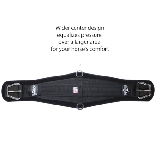 Professional's Choice SMX VenTECH Western Roper Cinch | Ventilated Design, Non-Slip Detachable Liner, Stainless Hardware, Heavy-Duty Webbing - size: 30"