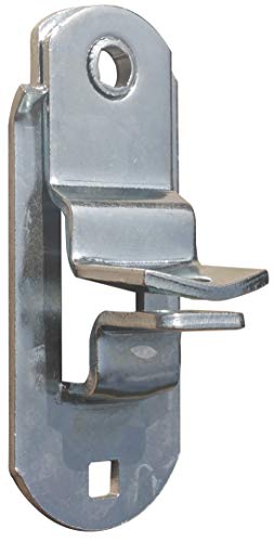 Trailer Door & Ramp Locking Hasp -4" Mounting- Cam Lock Latch Keeper -Zinc- Made in THE USA - size: 4" Center to Center Mounting