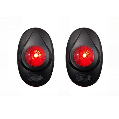Electric Fence Light Indicator,Fence Alert Electric Fence Checker,Black 2pc - color: Black, size: 2 pcs