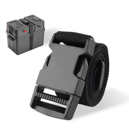 39 Inch Battery Hold Down Strap with Adjustable Buckle,Universal Car Battery Tie Down Strap for Battery Boxes Marine,RV Battery Box,Cargo,Tie Down Strap Battery Straps