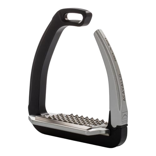 Acavallo Rel-X 180 Stirrups - color: Black