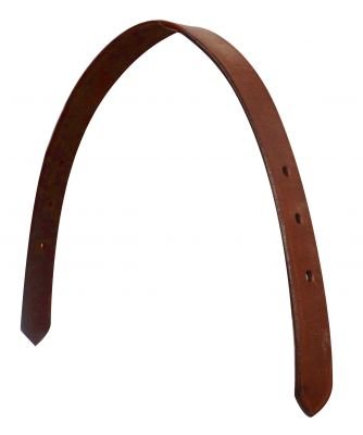 Showman Break-away Leather Replacement Crown Piece