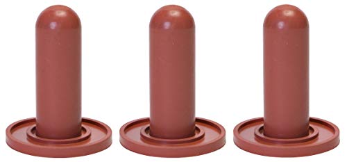 Little Giant 3 Pack of Screw-On Calf Nipples for use with 93SC Nipple Caps