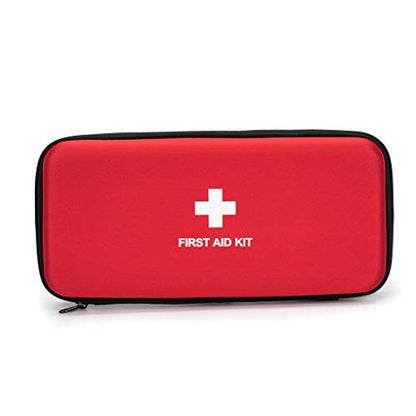 First Aid Hard Case Empty, First Aid Hard Case First Aid EVA Hard Red Medical Bag for Home Health First Emergency Responder Camping Outdoors (Red) - size: 1 Count (Pack of 1)