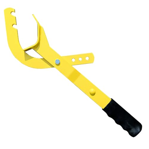 Heavy Duty Fence Stretcher Tool for Chain Link, Fence Puller Tool for Easy One Person Operation, Adjustable Pull Range, Fits 1-3/8" to 4" Posts - size: Compatible Post Size: 1-3/8" to 4"