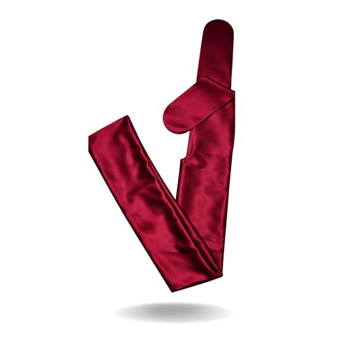 Ranch Hand Premium Tail Bag – Horse Tail Bag Made from Durable Stretchable – Gentle on Hair and Free from Damage – Horse Tail Protection Bag for Grooming – 24 Inches- Maroon - color: Maroon