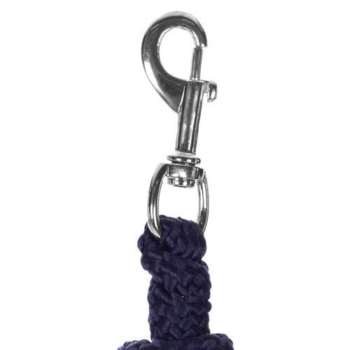Equinavia Iris Soft 8' Lead Rope with Snap Buckle - Navy - One Size - color: Navy