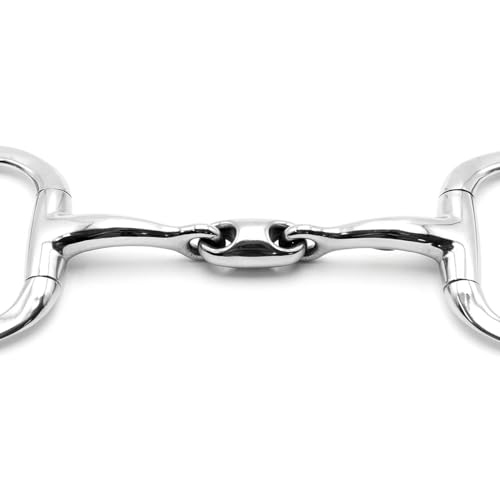 Jeffers Equine Horse Bits, Durable Training Horse Tack, Western Riding Equipment, Equestrian Accessories - style: Eggbutt Horse Bit