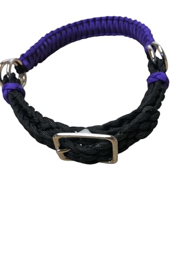 purple side pull hackamore bitless bridle attachment horse tack