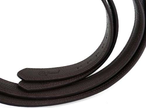 Jeereal Stability Stirrup Leathers for English Saddle Wide Body English Stirrup Leathers for Equestrian Riding - size: 62" / 155cm
