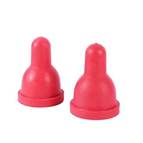 2Pcs Sheep Goat Lamb Milk Nipples Soft Rubber Pacifier - size: Lamb pacifier