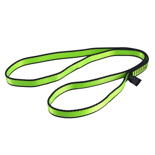 NewDoar 16mm Climbing Sling UIAA CE Certified,23KN EN566 Certified,Climbing Utility Cord Rock Climbing,Creating Anchors System,Rappelling Gear,Perfect for Tree Work - color: Green, size: 48"/120cm/1pcs