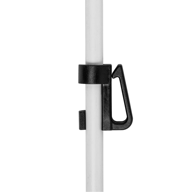 Premier 1 SnapOn Harp Clip Electric Fence Insulator (Pack of 25) | Harp design holds conductor without working free. Fits 3/8" posts & FiberRods. Holds polyrope, twine & tape. UV-treated. - style: 25 Pack