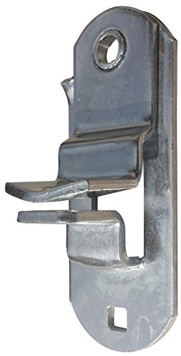 Trailer Door & Ramp Locking Hasp -4" Mounting- Cam Lock Latch Keeper -Zinc- Made in THE USA - size: 4" Center to Center Mounting