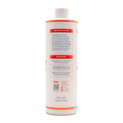 vetr AlbendaMax Oral Suspension, Liquid for Cattle, Sheep & Goats – 500 mL - size: 500mL