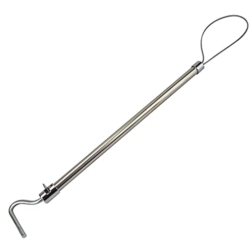 nomal Heavy Duty Hog Catcher Snare Stainless Steel Pig Holder Pig Swine Catcher Pole Animal Catch Pole Catcher Tool
