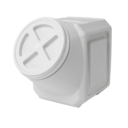 Vittles Vault Traditional Dog and Cat Food Container + Scoop, Gray, 60lbs - size: 60 Pounds