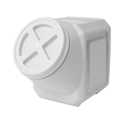 Vittles Vault Traditional Dog and Cat Food Container + Scoop, Gray, 60lbs - size: 60 Pounds