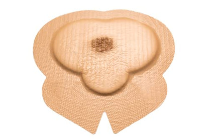 Areza Medical - Silicone Foam with Super-Absorbent Layer - Wound Dressing - Waterproof - with Adhesive Border - Sterile - Designed for Sacral Wounds - 9.1" x 10.2" - 10 PCS per Box - size: 9.1" x 10.2", 10 PCS