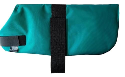Insulated Coats for Newborn Goats 12"- Turquoise